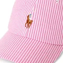 verstellbare-rosa-gebogene-kappe-stretch-seersucker-von-polo-ralph-lauren