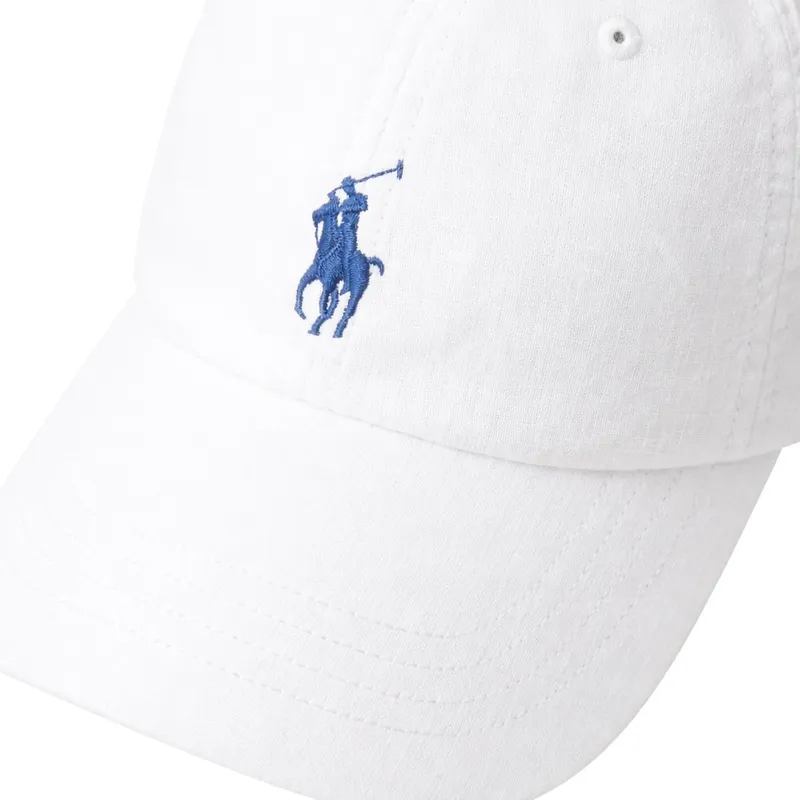 casquette-courbee-blanche-ajustable-linen-polo-ralph-lauren