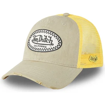 Шапка извита тракер многоцветен снапбек MAC14 от Von Dutch