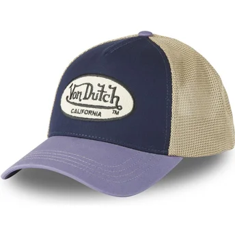 Шапка извита тракер многоцветен снапбек TERRY13 от Von Dutch