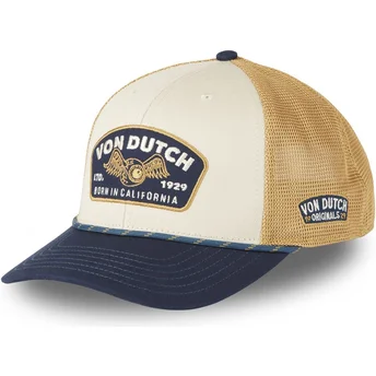Шапка извита многоцветен снапбек от Von Dutch