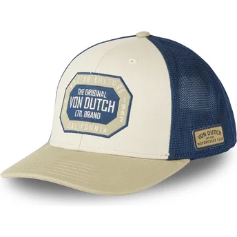 Шапка извита тракер бежов снапбек SEM10 от Von Dutch