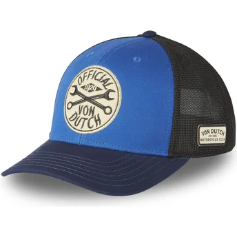 Gorra trucker azul y negra SEM11 de Von Dutch