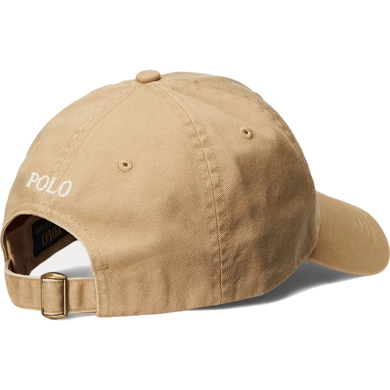 brun-justerbar-buet-kasket-cotton-chino-classic-sport-fra-polo-ralph-lauren