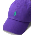 justerbar-violet-buet-kasket-med-gront-cotton-chino-classic-sport-logo-fra-polo-ralph-lauren