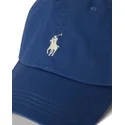 casquette-courbee-bleue-marine-ajustable-avec-logo-beige-cotton-chino-classic-sport-polo-ralph-lauren
