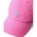 shapka-izvita-roza-reguliruema-cotton-chino-classic-sport-ot-polo-ralph-lauren