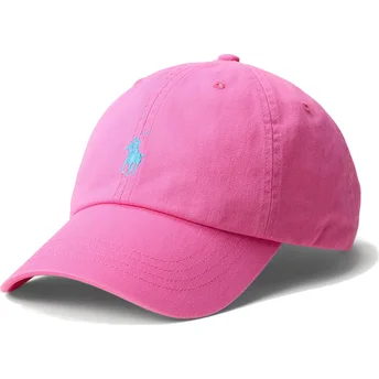 Gorra curva rosa ajustable Cotton Chino Classic Sport de Polo Ralph Lauren