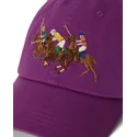 polo-ralph-lauren-shapka-s-izvita-kozirka-twill-triple-pony-lilava-reguliruema