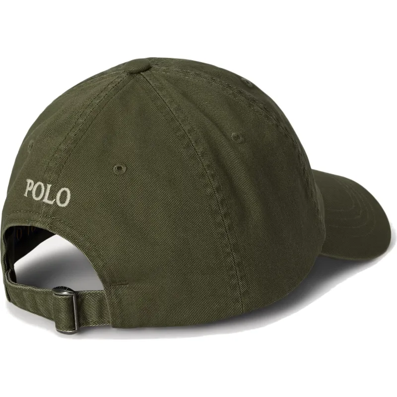 polo-ralph-lauren-shapka-s-izvita-kozirka-ot-pamuchen-chino-classic-sport-zelena-reguliruema-s-bezhovo-logo