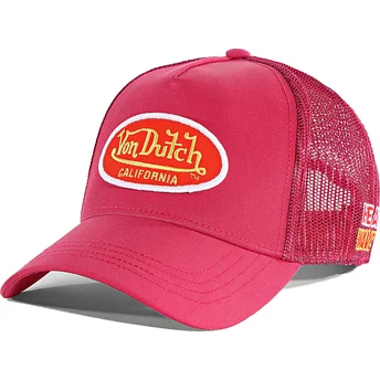 Casquette trucker rose POLY13 Von Dutch