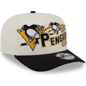 shapka-izvita-bezhov-snapbek-9fifty-a-frame-classic-na-pittsburgh-penguins-nhl-ot-new-era