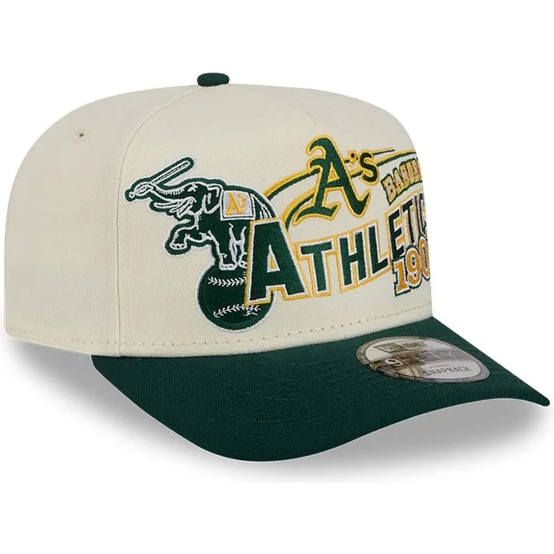 shapka-izvita-bezhov-snapbek-9fifty-a-frame-classic-na-oakland-athletics-mlb-ot-new-era shapka-izvita-bezhov-snapbek-9fifty-a-frame-classic-na-oakland-athletics-mlb-ot-new-era