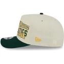 gorra-curva-beige-y-verde-snapback-9fifty-a-frame-classic-de-oakland-athletics-mlb-de-new-era