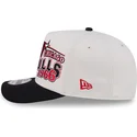 shapka-izvita-bezhov-snapbek-9fifty-a-frame-classic-na-chicago-bulls-nba-ot-new-era