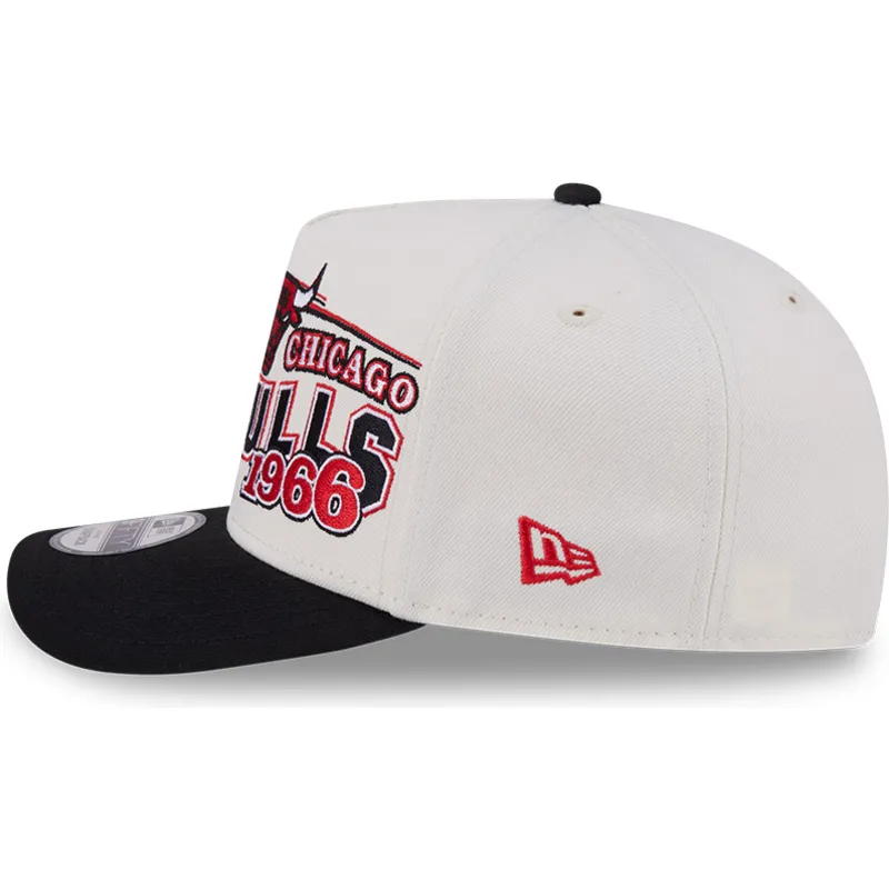 shapka-izvita-bezhov-snapbek-9fifty-a-frame-classic-na-chicago-bulls-nba-ot-new-era