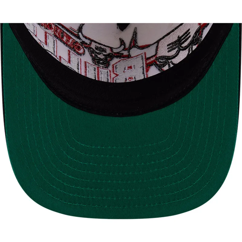 shapka-izvita-bezhov-snapbek-9fifty-a-frame-classic-na-chicago-bulls-nba-ot-new-era