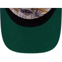 casquette-courbee-beige-et-violette-snapback-9fifty-a-frame-classic-los-angeles-lakers-nba-new-era
