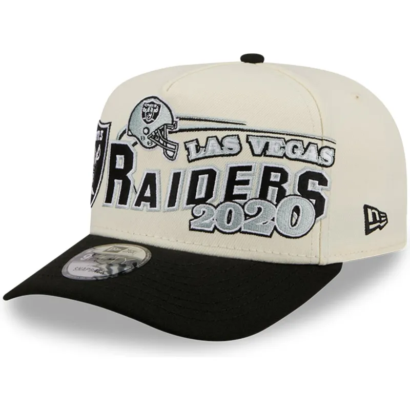 shapka-izvita-bezhov-snapbek-9fifty-a-frame-classic-na-las-vegas-raiders-nfl-ot-new-era