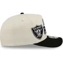 shapka-izvita-bezhov-snapbek-9fifty-a-frame-classic-na-las-vegas-raiders-nfl-ot-new-era