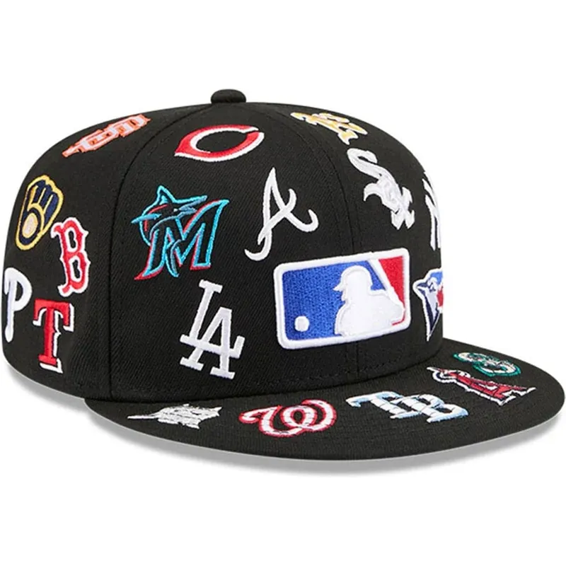 sort-fitted-59fifty-all-over-mlb-kasket-fra-new-era