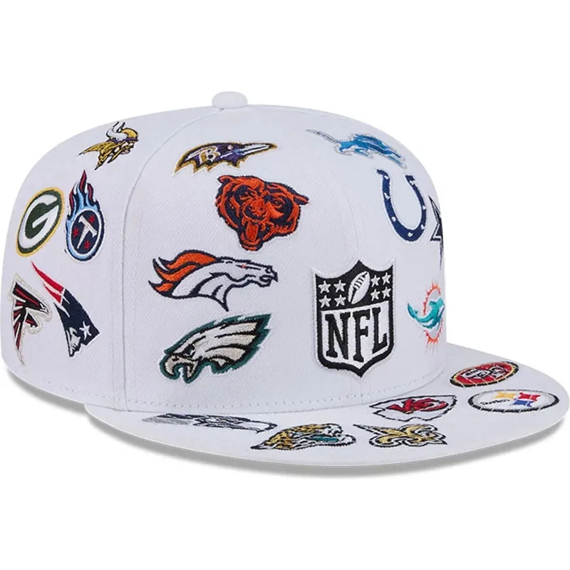 hvid-fitted-59fifty-all-over-nfl-flatcap-fra-new-era