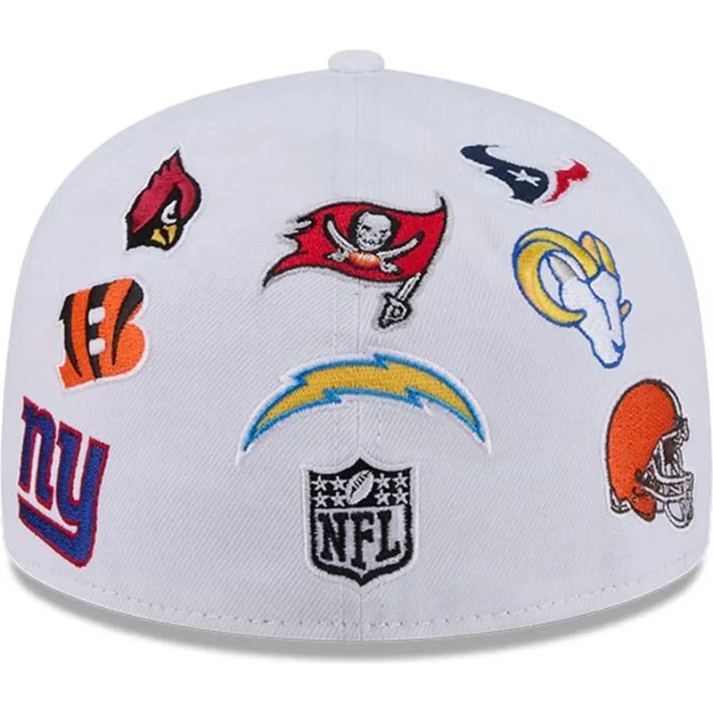 gorra-plana-blanca-ajustada-59fifty-all-over-de-nfl-de-new-era