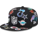 gorra-plana-negra-ajustada-59fifty-all-over-de-nfl-de-new-era