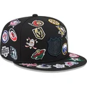 casquette-plate-noire-ajustee-59fifty-all-over-nhl-new-era