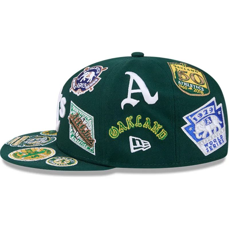 gron-fitted-59fifty-all-over-flad-kasket-fra-oakland-athletics-mlb-af-new-era