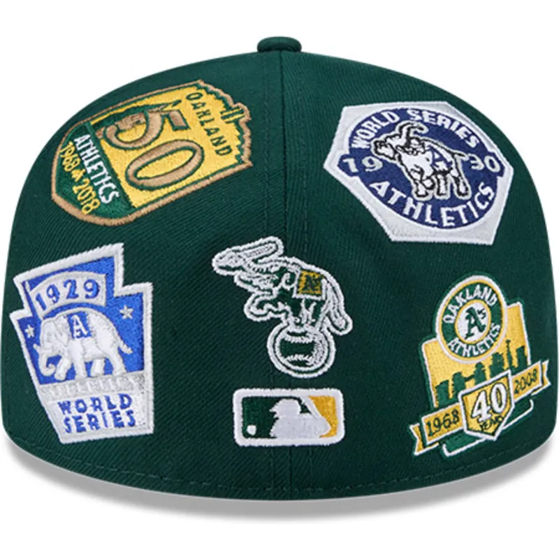 shapka-ploska-zelena-prilepnala-59fifty-all-over-na-oakland-athletics-mlb-ot-new-era