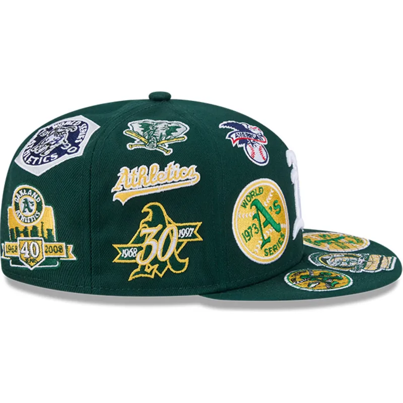 casquette-plate-verte-ajustee-59fifty-all-over-oakland-athletics-mlb-new-era