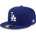 flad-bla-fitted-59fifty-hidden-hit-kasket-fra-los-angeles-dodgers-mlb-af-new-era