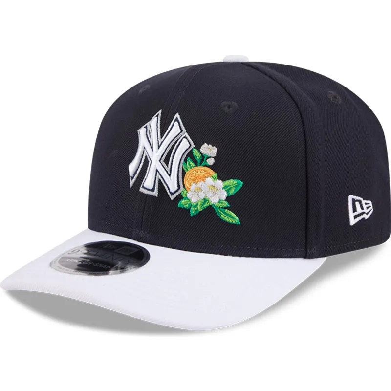 shapka-izvita-tmnosin-snapbek-9seventy-stretch-snap-flower-na-new-york-yankees-mlb-ot-new-era