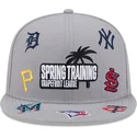 new-era-ploska-kozirka-9fifty-scattered-grapefruit-league-logo-mlb-siva-shapka-snapback
