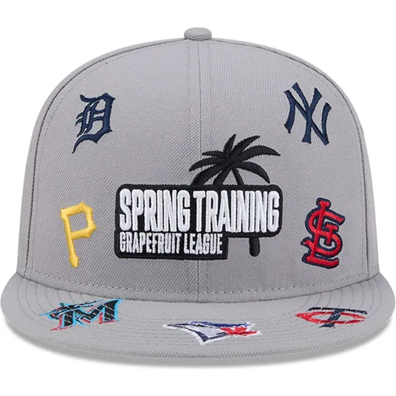 shapka-ploska-siv-snapback-9fifty-scattered-grapefruit-league-logo-na-mlb-ot-new-era