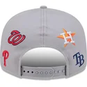 new-era-flat-brim-9fifty-scattered-grapefruit-league-logo-mlb-grey-snapback-cap