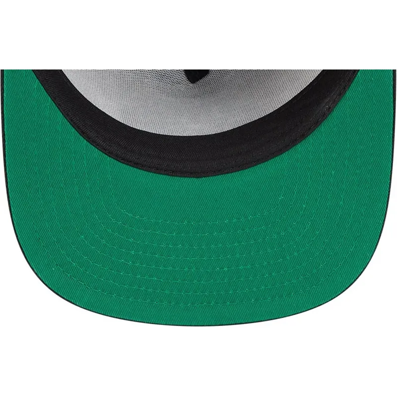 shapka-ploska-cherna-snapbek-9fifty-a-frame-ring-na-oakland-athletics-mlb-ot-new-era