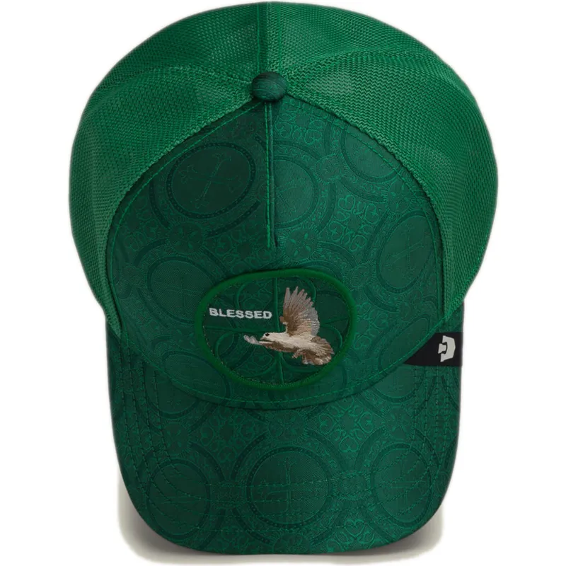 casquette-trucker-verte-pigeon-blessed-religulous-the-farm-goorin-bros