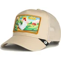 shapka-izvita-traker-bezhov-snapbek-get-that-worm-greener-grass-the-farm-ot-goorin-bros