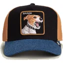 casquette-trucker-multicolore-chien-savage-dawg-that-dawg-in-me-the-farm-goorin-bros