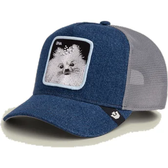 Gorra trucker azul perro Diva Dawg That Dawg In Me The Farm de Goorin Bros.