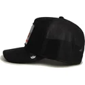 shapka-izvita-traker-cherna-snapbek-black-out-doberman-metallic-the-farm-ot-goorin-bros