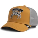 trucker-kasket-brun-krabbe-classic-rocker-crackin-the-farm-fra-goorin-bros