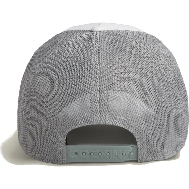 hvid-trucker-kasket-bi-classic-rocker-queen-the-farm-fra-goorin-bros