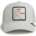 shapka-izvita-siv-snapback-na-gorra-trucker-gris-unicornio-delulu-terry-cloth-the-farm-the-farm-ot-goorin-bros