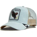 casquette-trucker-bleue-aigle-denim-eagle-the-farm-goorin-bros