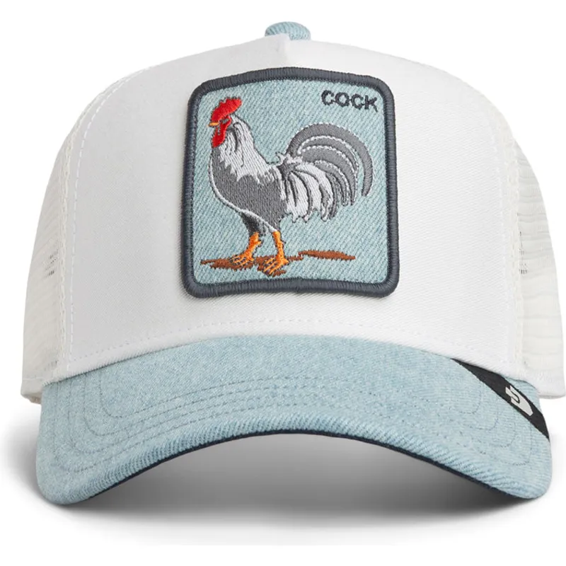 shapka-izvita-traker-sinya-snapbek-denim-rooster-the-farm-ot-goorin-bros