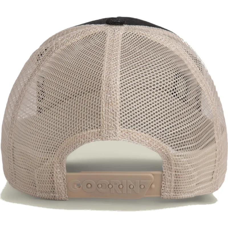 sort-trucker-kasket-med-dodningehoved-cancelled-denim-skull-the-farm-fra-goorin-bros