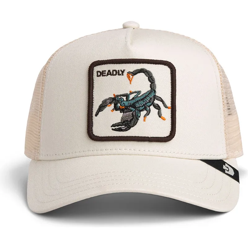 shapka-izvita-shapka-traker-bezhov-snapbek-escorpion-deadly-scorpion-the-farm-the-farm-ot-goorin-bros